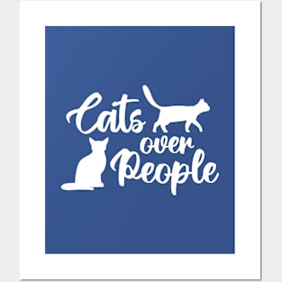 Cats over People Posters and Art